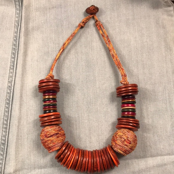 necklace Jewelry - Wooden  necklace
